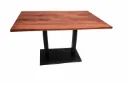 Table acacia massif rouge 120x70cm