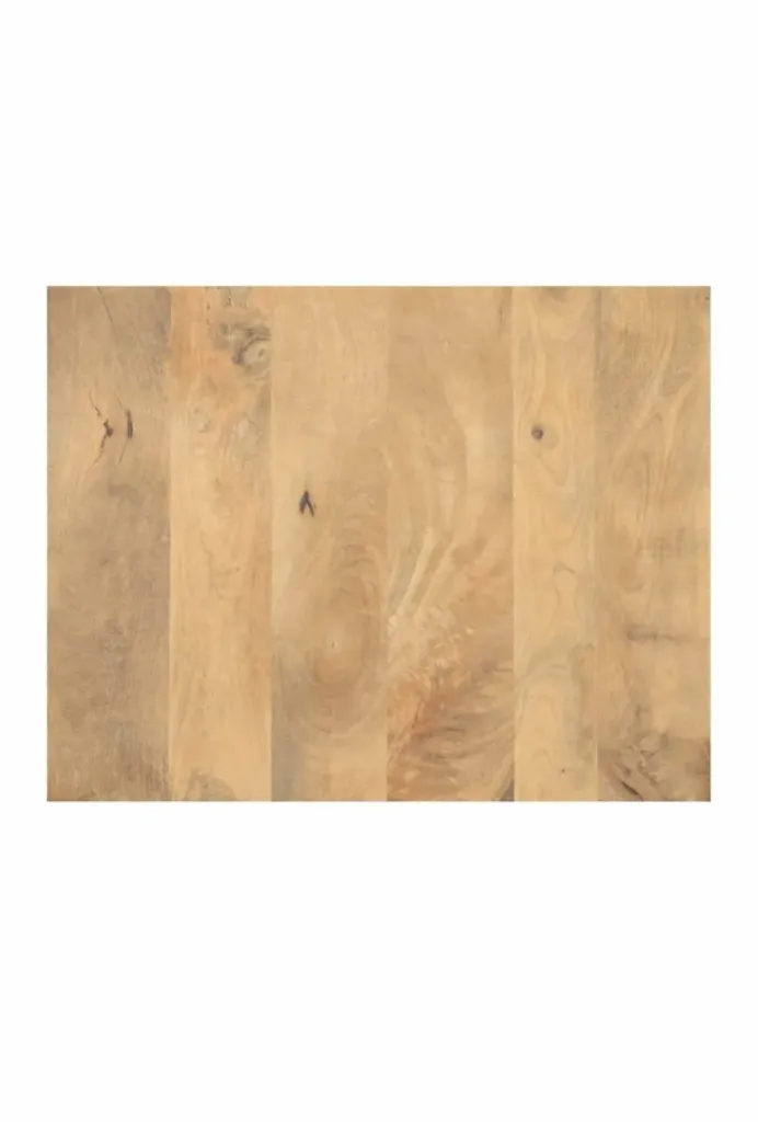 Plateau de table de restaurant 60x60cm - manguier massif