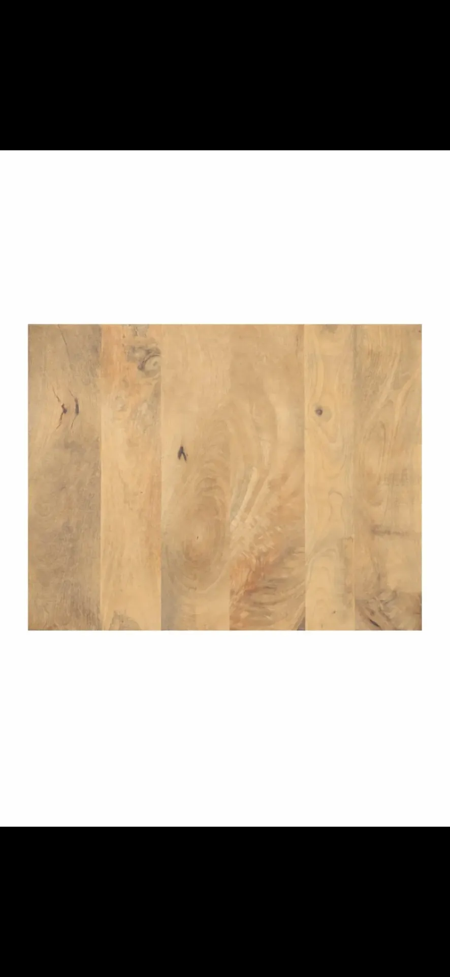 Plateau manguier massif 60x60cm